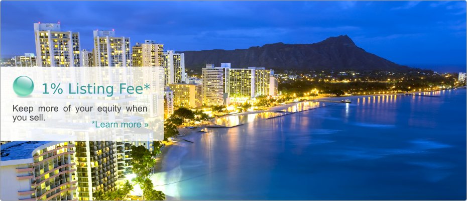 1% Listing Fee* - Keep more of your equity when you sell.